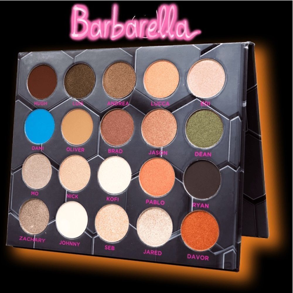 Barbarella Eye Shadow Palette by Bee Beauty London